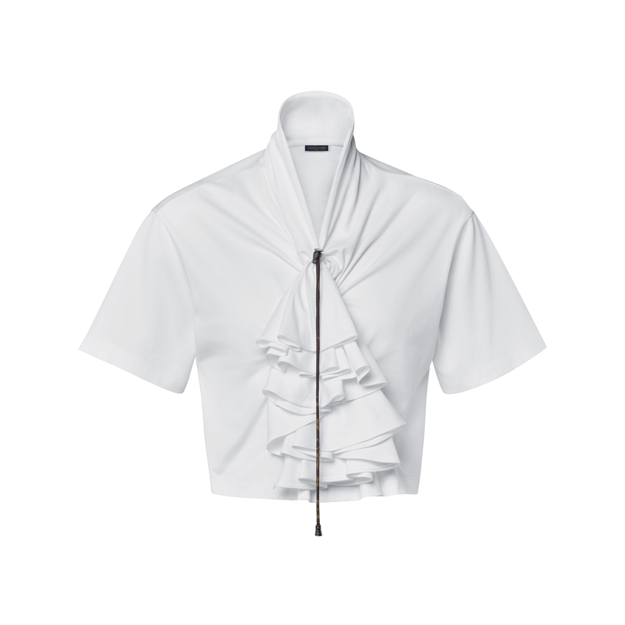 xme_louvページ Crop top fruncido con volantes - Prêt-à-Porter 1AKXME | LOUIS VUITTON